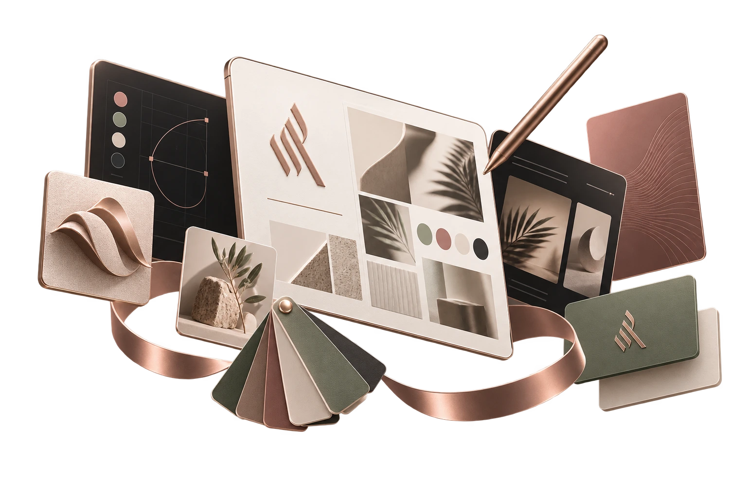 Brand identity mockup